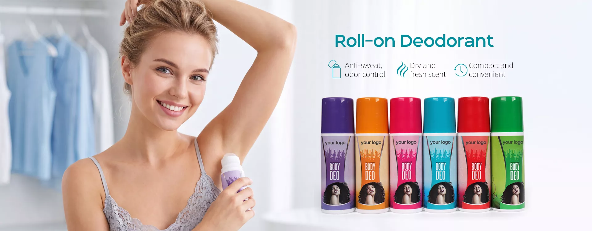 China Roll-On Deodorant met een betaalbare prijs