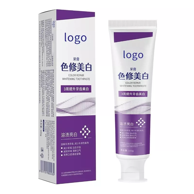 Kleurcorrigerende whitening-tandpasta
